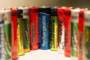 Representación de baterías para ahorro de energía