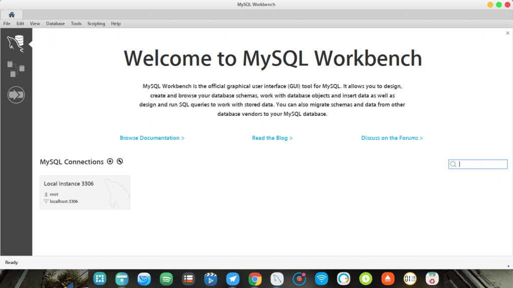 MySql Workbench uso